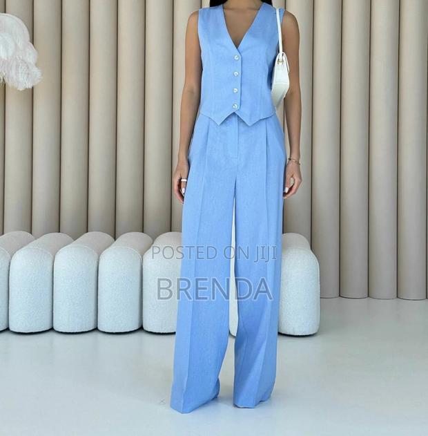 Ladies 2piece Suit(Vest and Trouser)