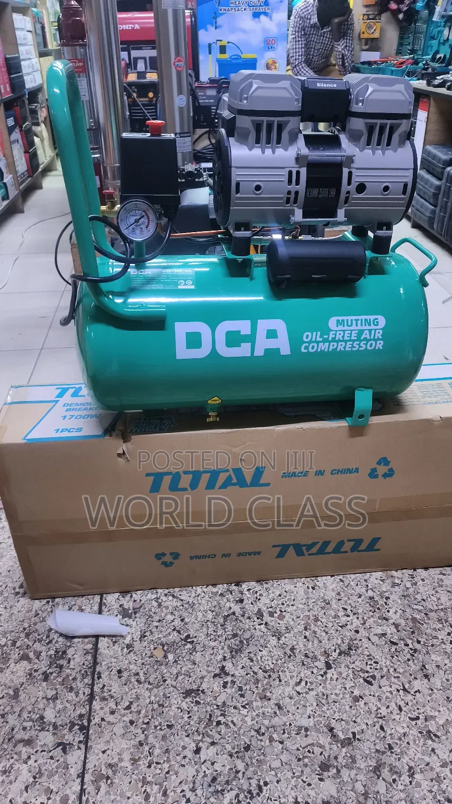 Dca Heavy Duty 30l Silent Compressor