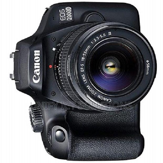 Canon Eos 2000d DSLR Camera With Ef-S 18-55mm F/3.5-5.6 Is Ii Lens