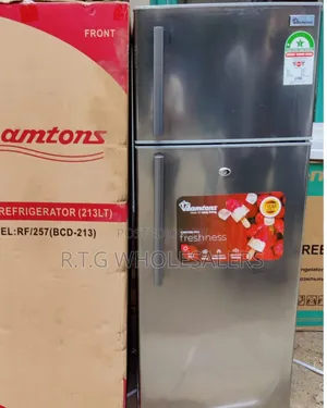 Ramtons Rf/257 2-Door Direct Cool Fridge – 213 L Titan + 1 Yr Warranty