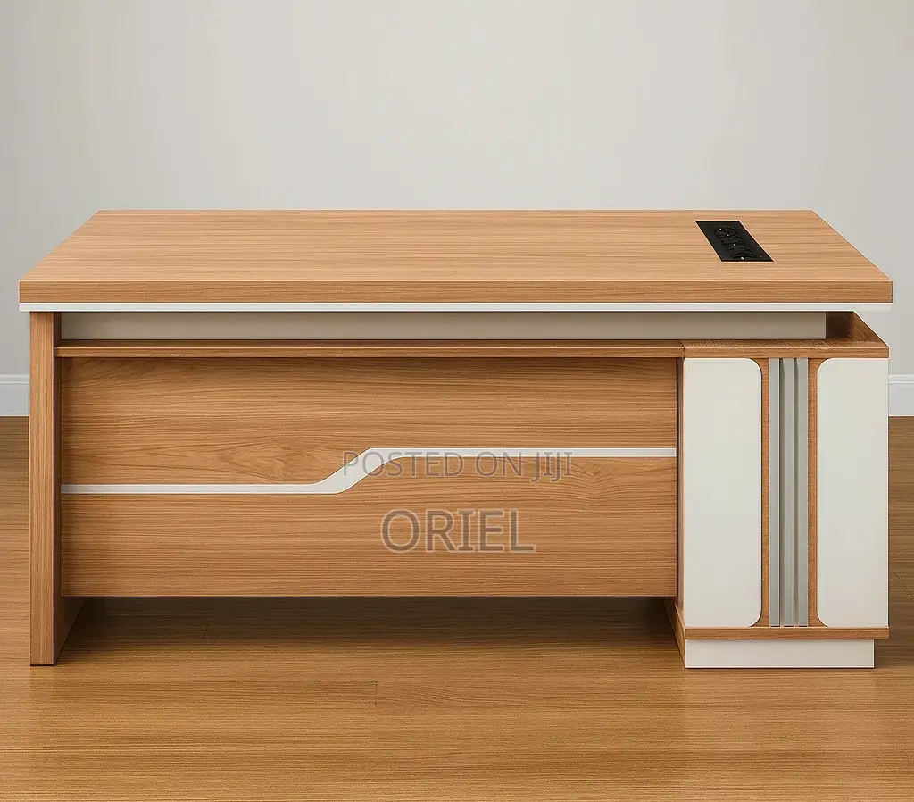 Office Desk : 1.6m L-Shaped Office Executive Desk