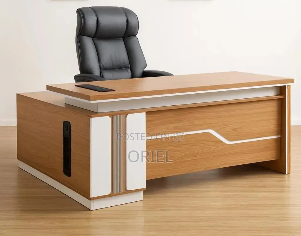 Office Desk : 1.6m L-Shaped Office Executive Desk