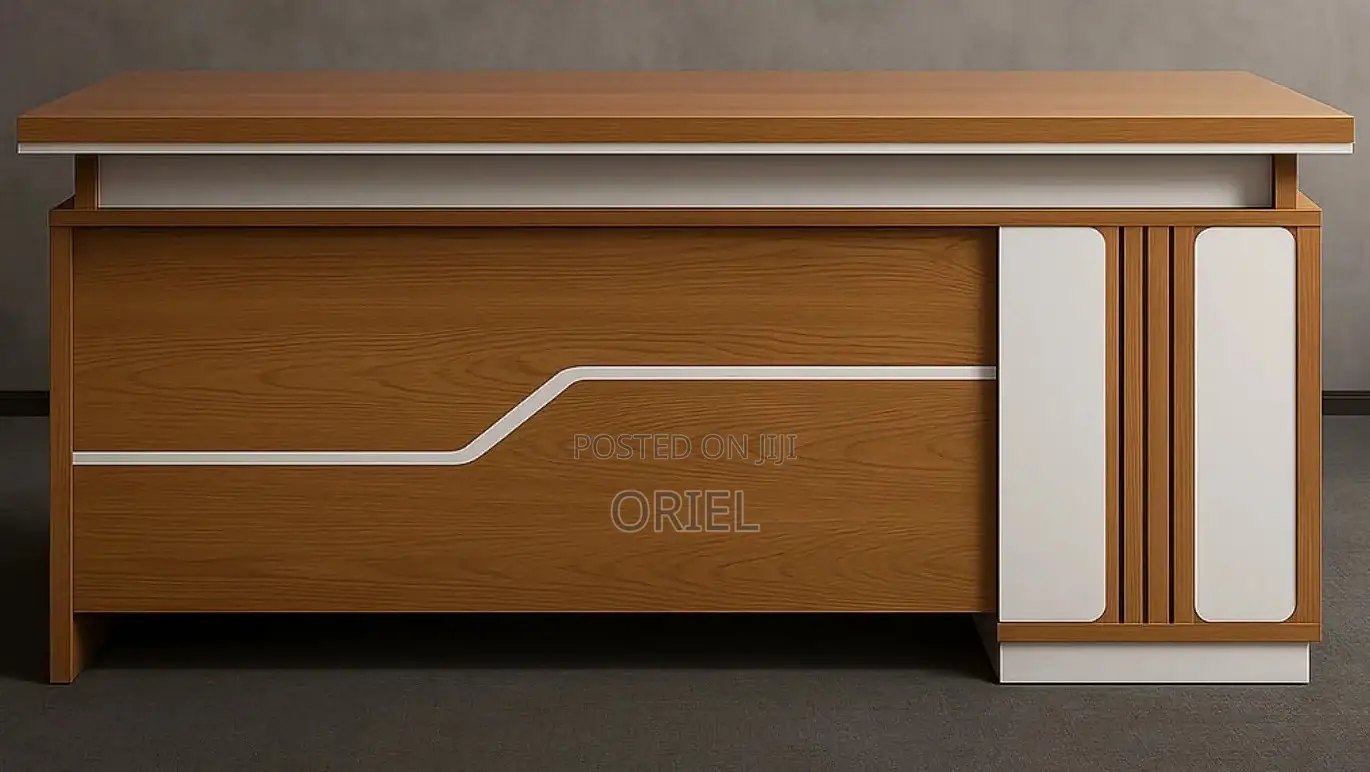 Office Desk : 1.6m L-Shaped Office Executive Desk