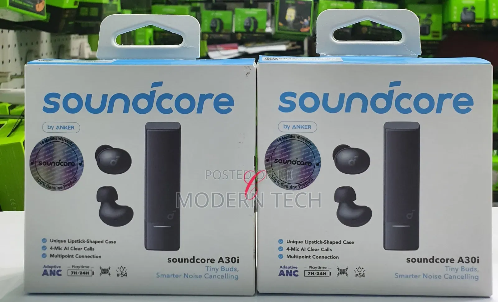Anker Soundcore A30i Noise Cancelling, Earbuds, A3958h11