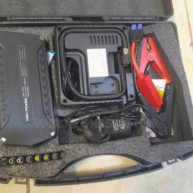 Portable Car Jumpstarter Kit With Air Compressor - thumbnail 2