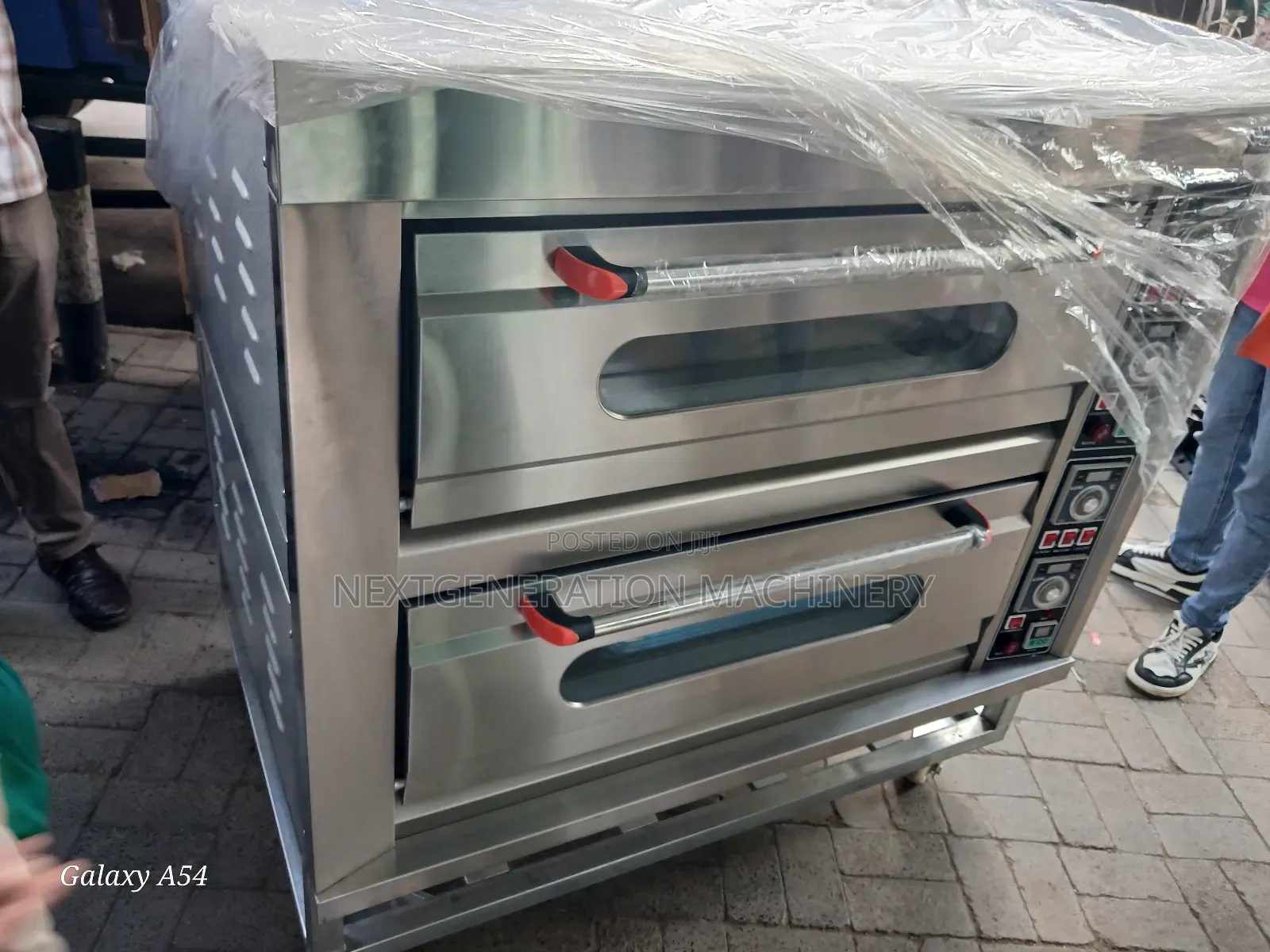 Commercial Stainless Steel Double Deck