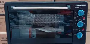 With Rotisserie 20litrres Eurochef Electric Oven Twenty Litres