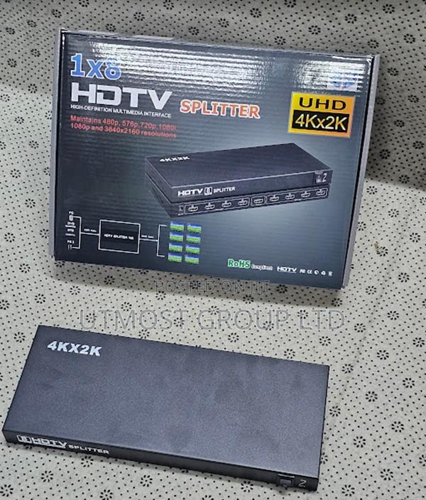 Hdmi Splitter 8 Way 1 in 8 Out Hub - main view