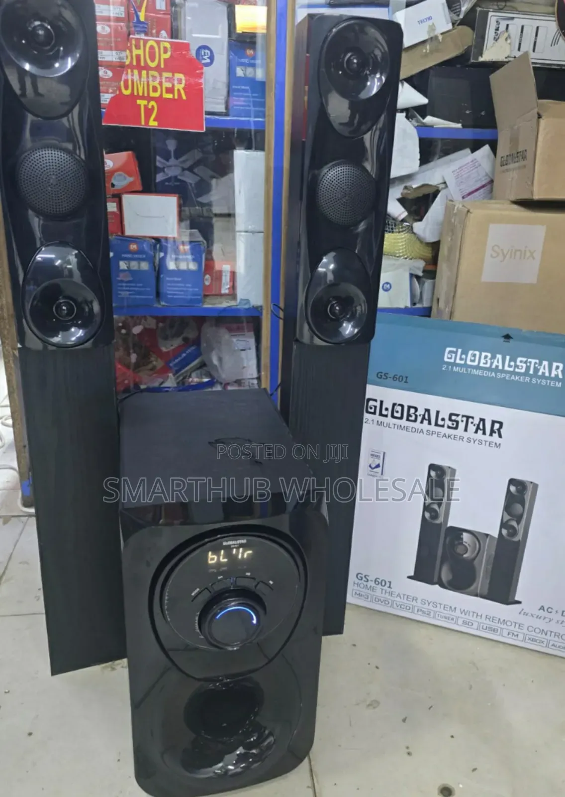 Tall Boy- Globalstar 601 Tall Boy Speaker System