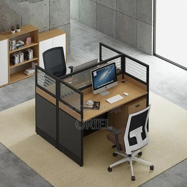 Office Workstation : 2-Way Cubicle Office Workstation - thumbnail 2