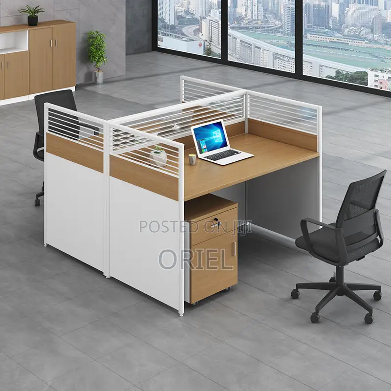 Office Workstation : 2-Way Cubicle Office Workstation