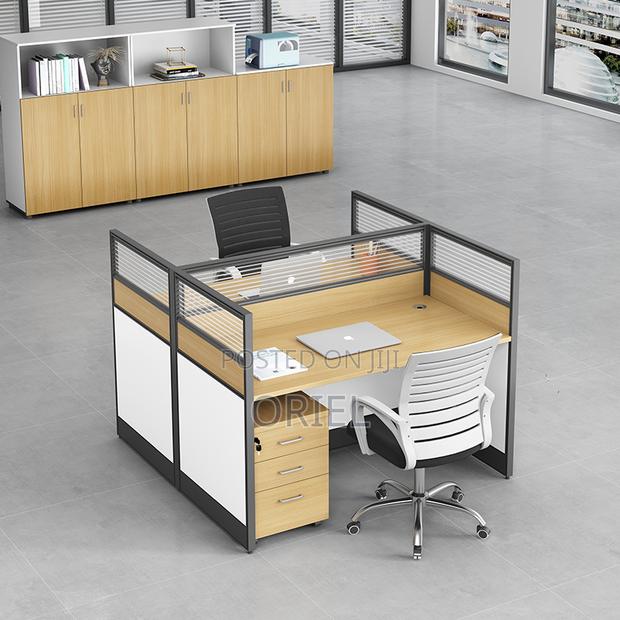 Office Workstation : 2-Way Cubicle Office Workstation - thumbnail 9