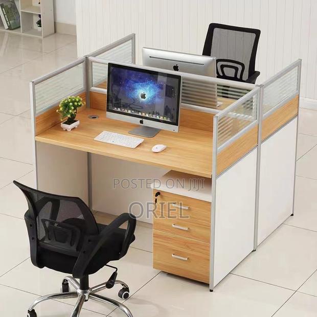 Office Workstation : 2-Way Cubicle Office Workstation - thumbnail 11