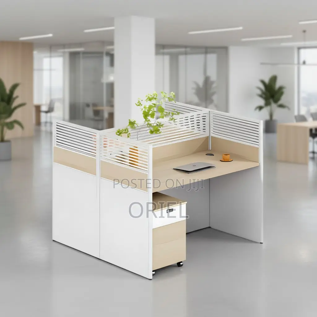 Office Workstation : 2-Way Cubicle Office Workstation