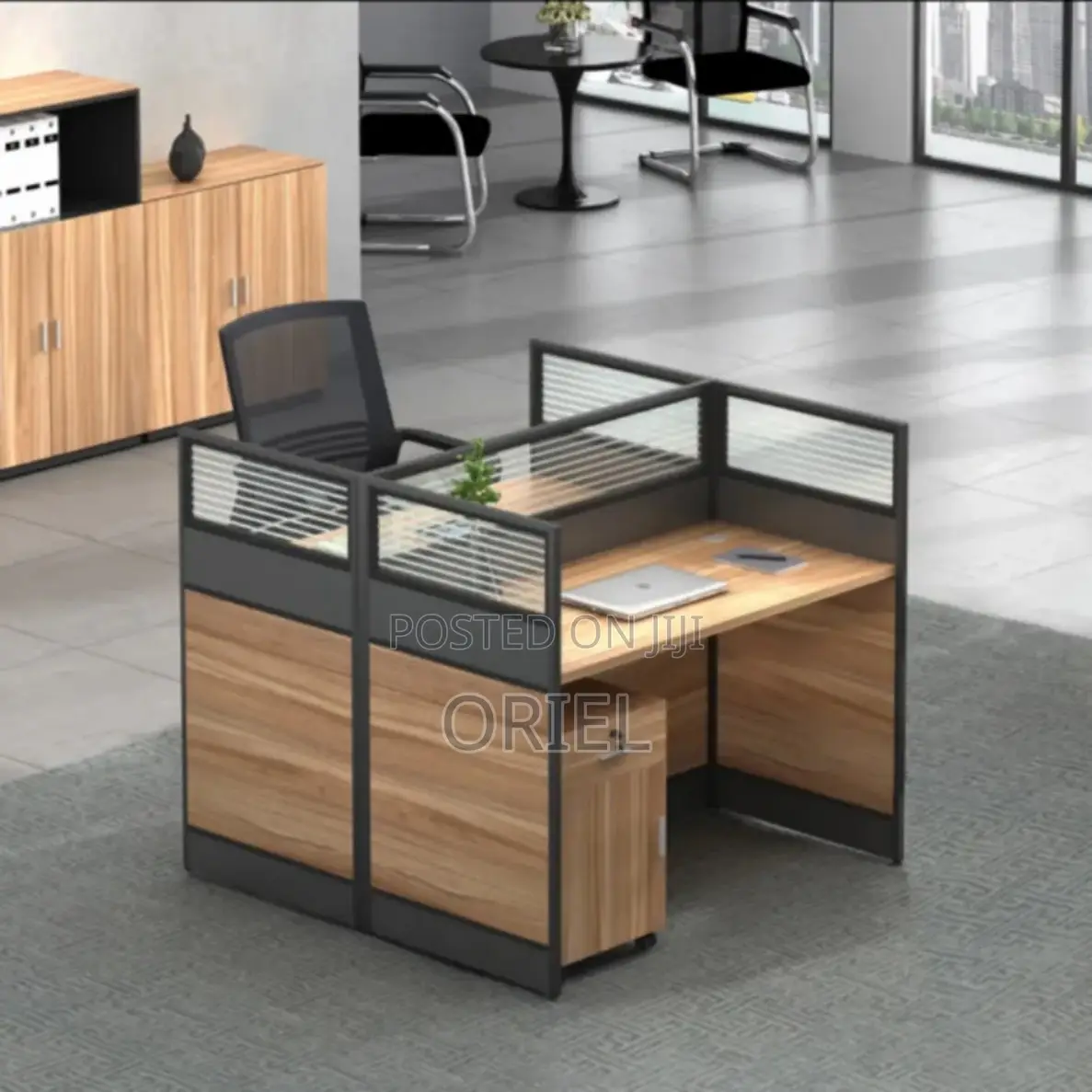 Office Workstation : 2-Way Cubicle Office Workstation
