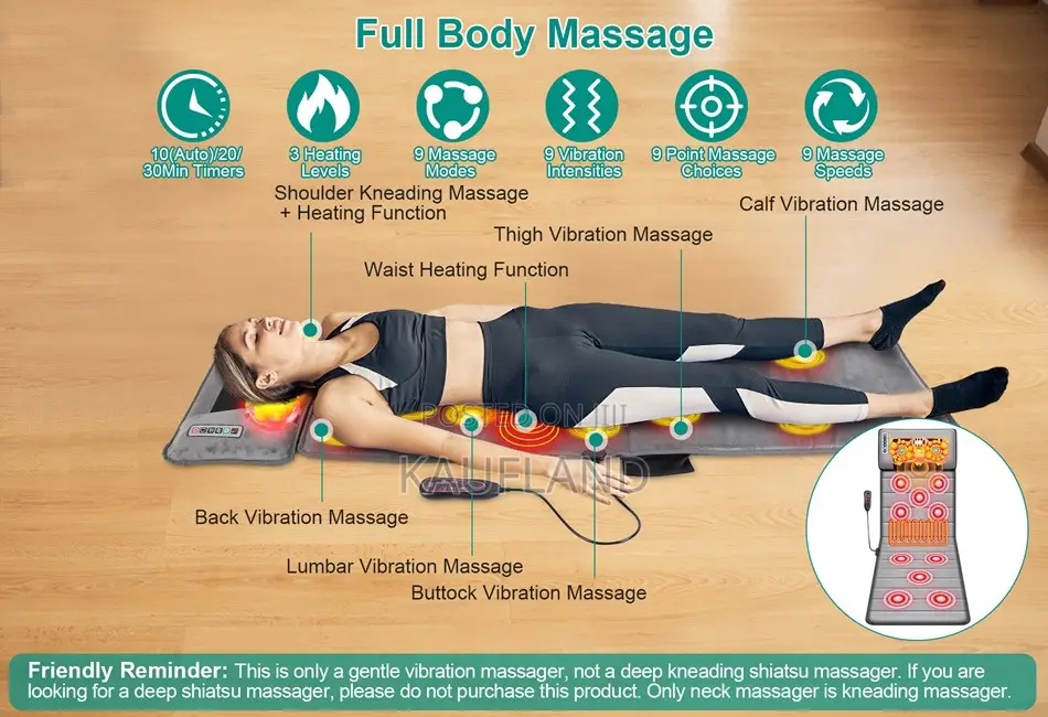 Multifunctional Whole Body Massage Mattress