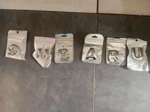Premium Subaru Logo Decorative Letters