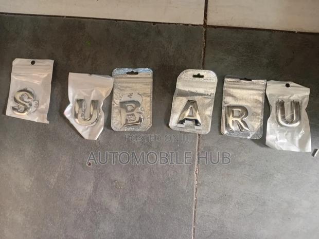 Premium Subaru Logo Decorative Letters - thumbnail 2