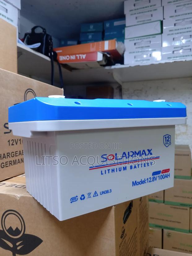 100ah Solarmax Lithium Battery 12v – Compact Powerful - thumbnail 2