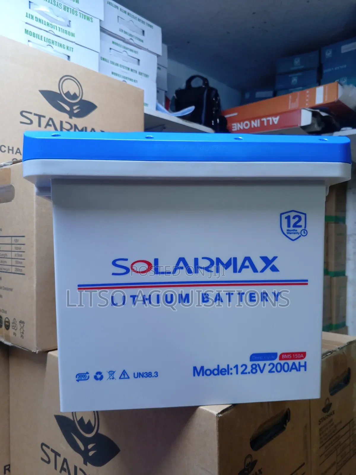 200ah Solarmax Lithium Battery 12v – Reliable Solar Backup