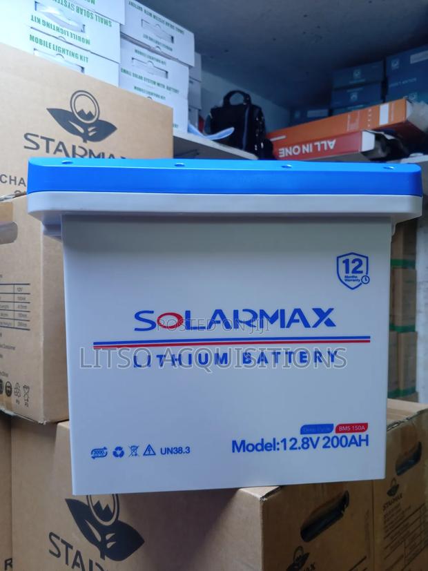 200ah Solarmax Lithium Battery 12v – Reliable Solar Backup - main view