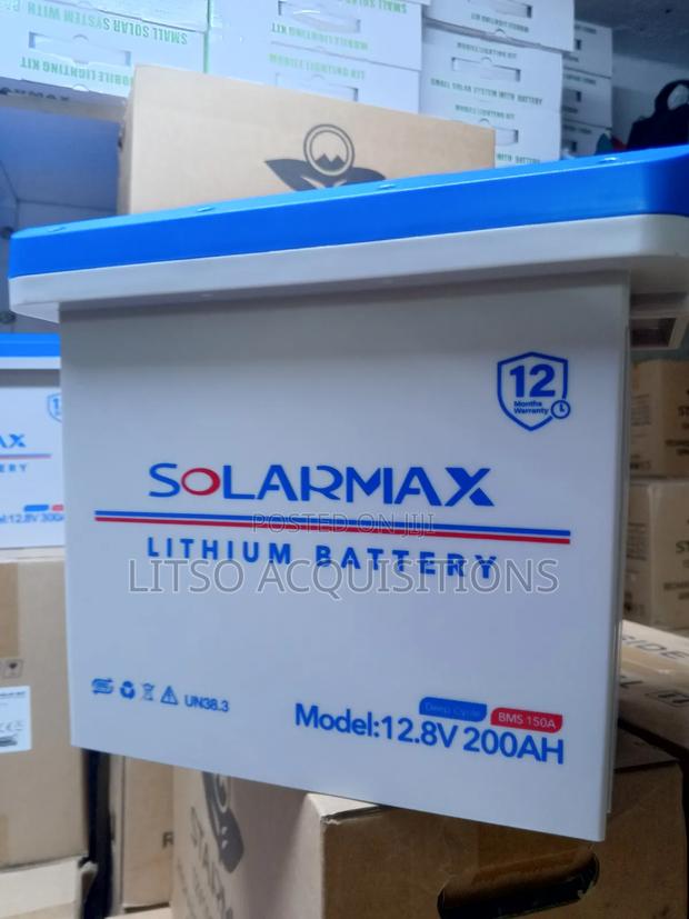 200ah Solarmax Lithium Battery 12v – Reliable Solar Backup - thumbnail 2