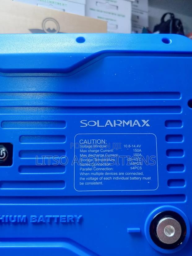 200ah Solarmax Lithium Battery 12v – Reliable Solar Backup - thumbnail 3