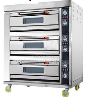 Commercial Electric Oven Three Deck Six Trays - thumbnail 2