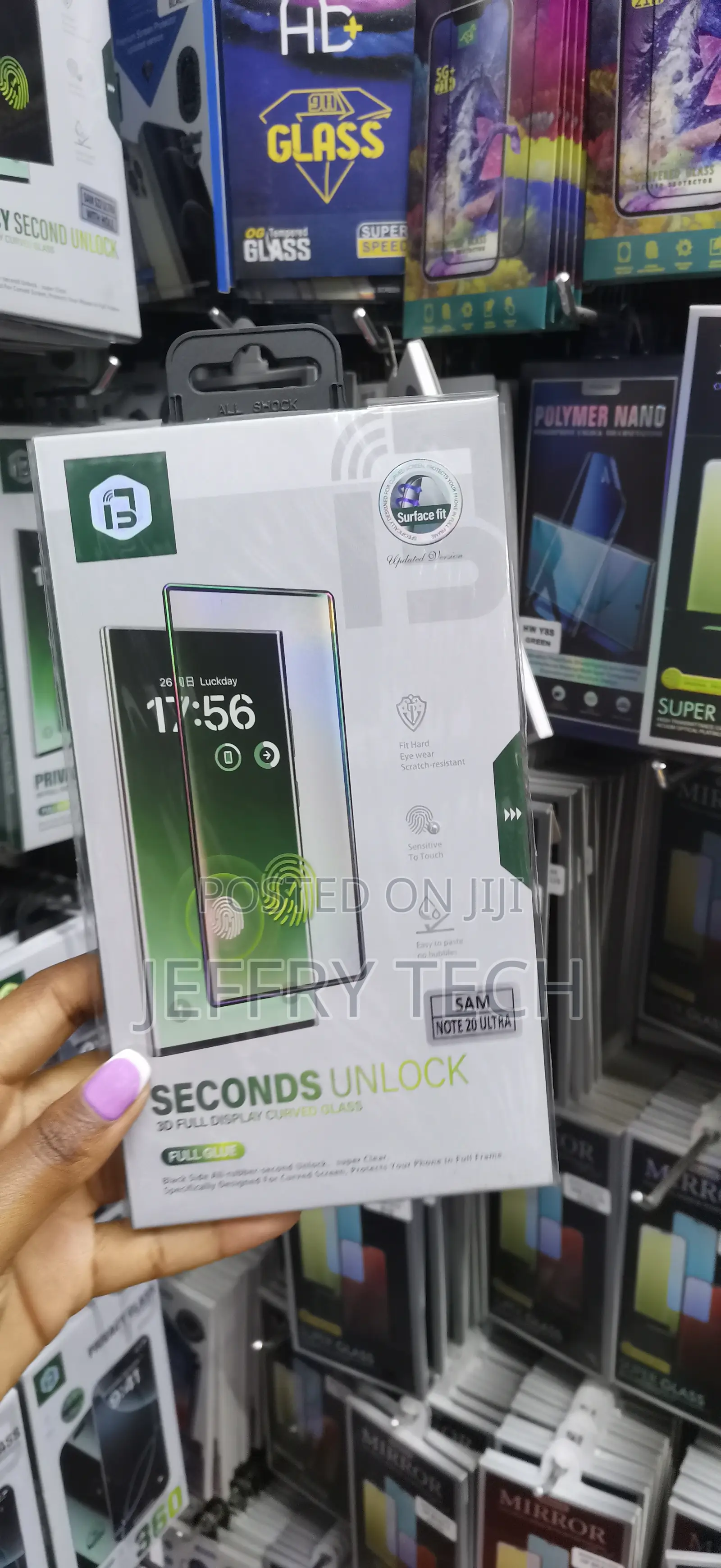 Geartempered Glass Screen Protector for Samsung Galaxy Note 20 Ultra