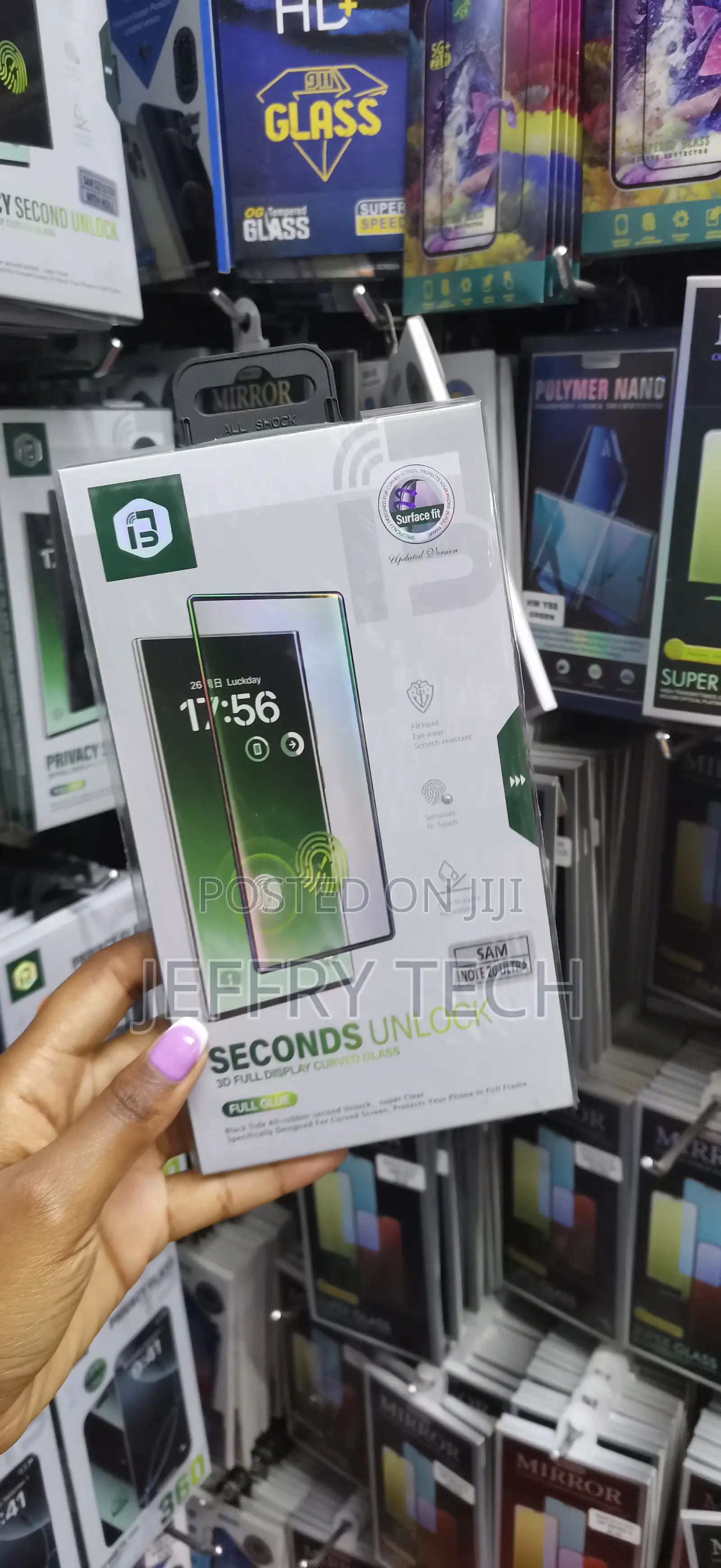 Geartempered Glass Screen Protector for Samsung Galaxy Note 20 Ultra