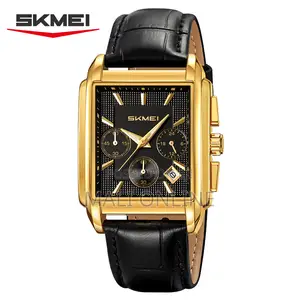 Skmei Chronograph Gents Watch 2339 Leather Strap Men's Watch
