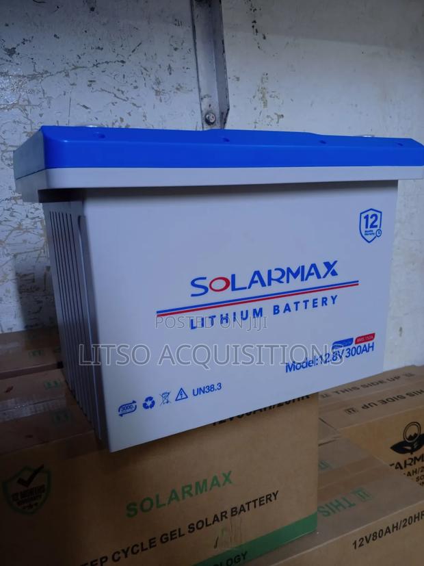 300ah Solarmax Lithium Battery – Long Life Powerful Performance - main view