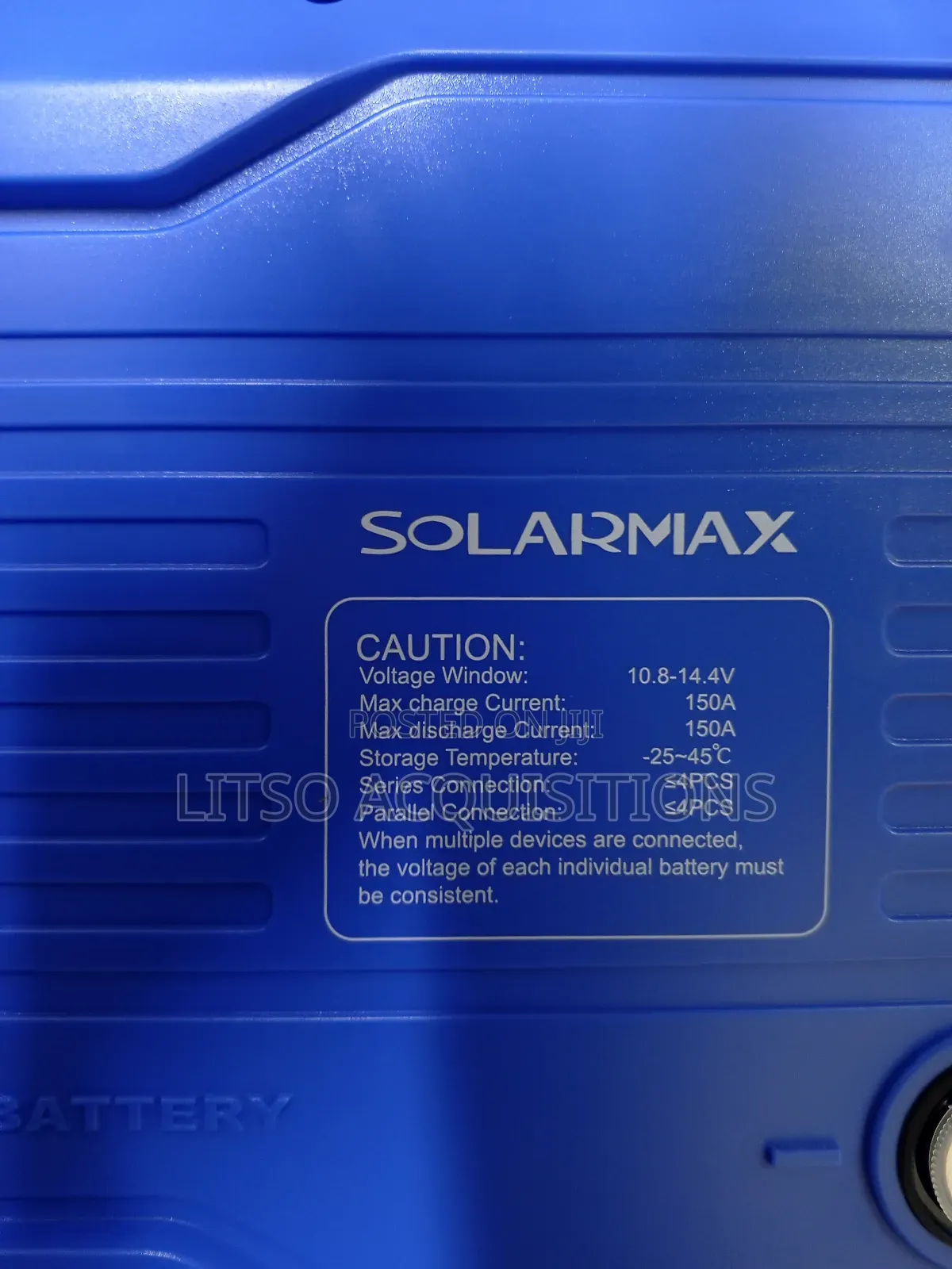 300ah Solarmax Lithium Battery – Long Life Powerful Performance