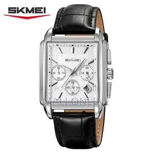 Skmei Chronograph Gents Watch 2339 Leather Strap Men's Watch