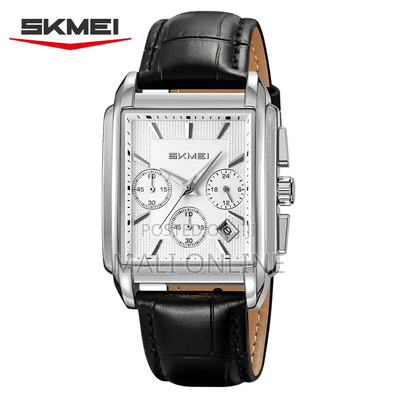 Skmei Chronograph Gents Watch 2339 Leather Strap Men's Watch