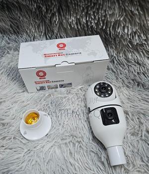 Bulb Camera Dual Lens Hd Night Vision Motion Detection Security Camera - thumbnail 2