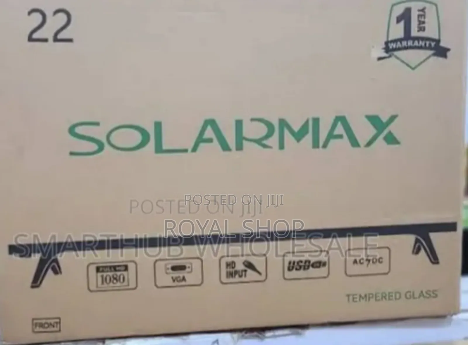 Solarmax 22 Inch Android Frameless Television .
