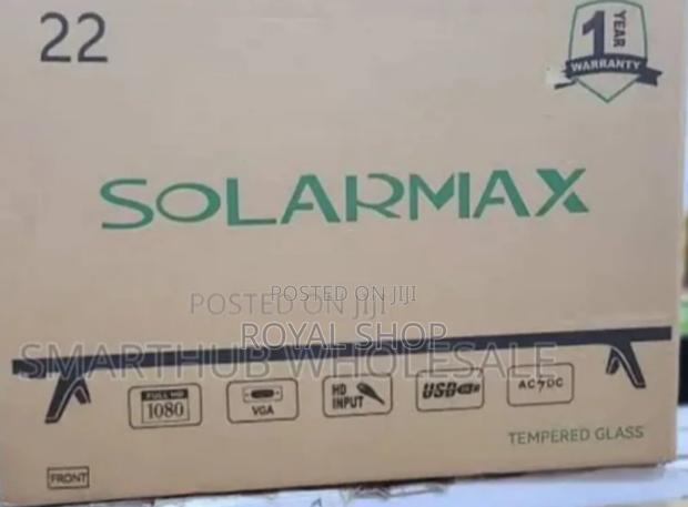 Solarmax 22 Inch Android Frameless Television . - main view