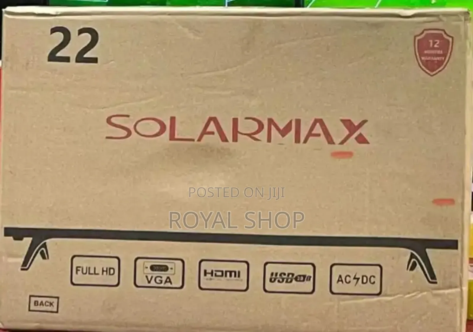 Solarmax 22 Inch Android Frameless Television .