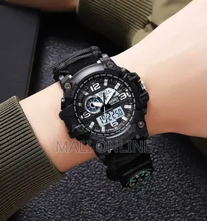Skmei Sports Watch 1283 Men’S Digital Dual Time Display Wristwatch