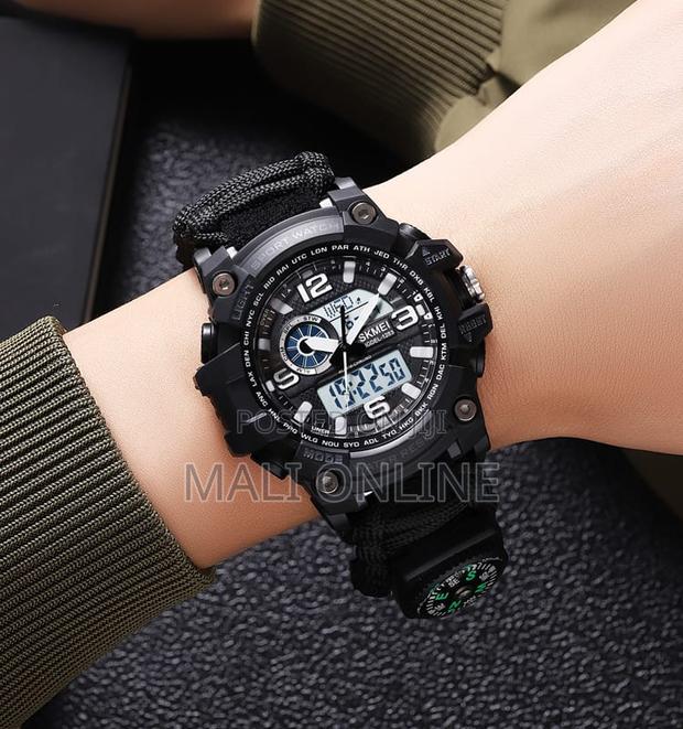 Skmei Sports Watch 1283 Men’S Digital Dual Time Display Wristwatch