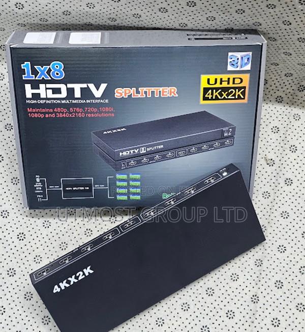 Hdmi 1x8 Splitter Box 8 Channel Output - main view