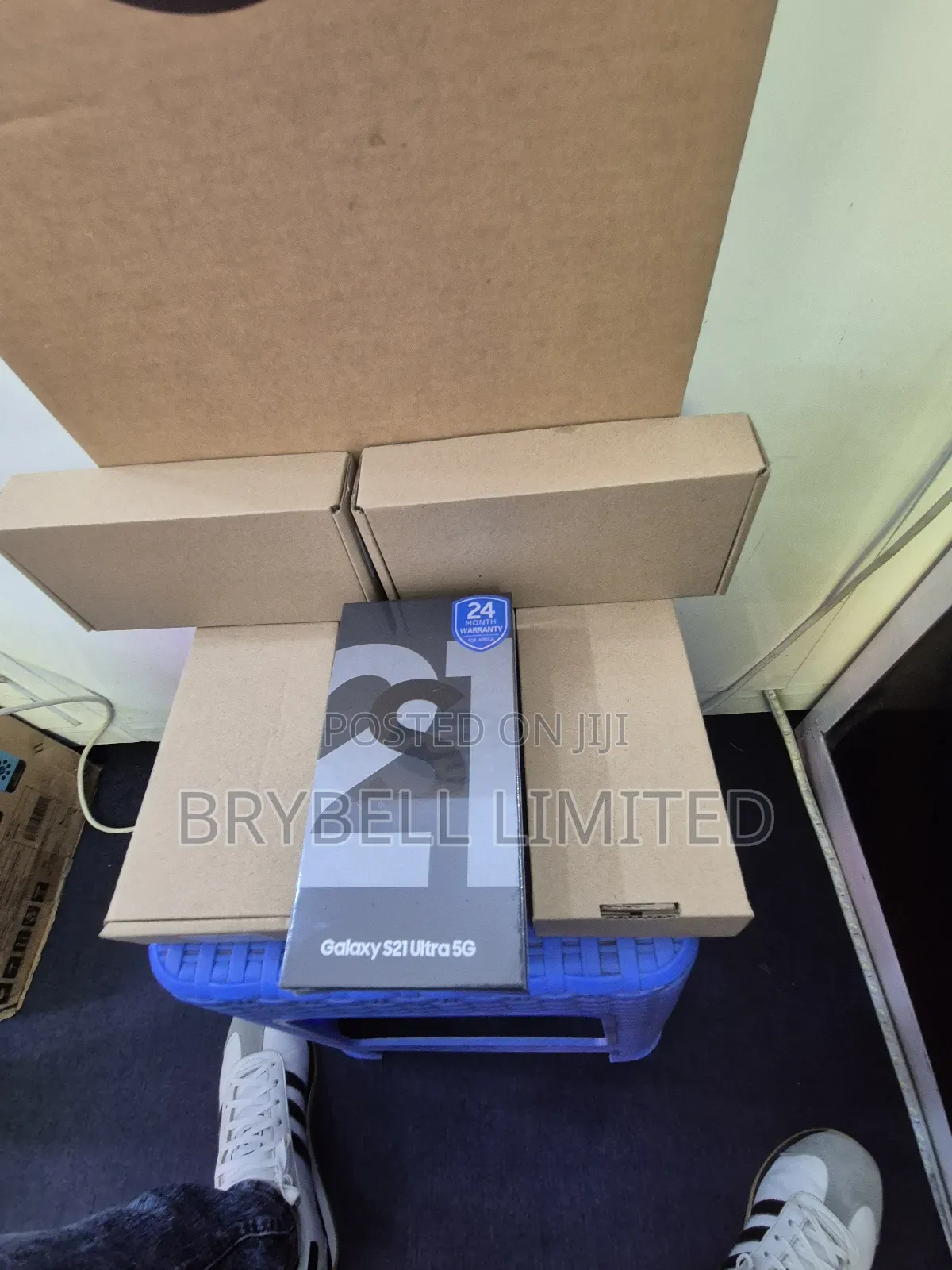 New Samsung Galaxy S21 Ultra 5G 256 GB Silver