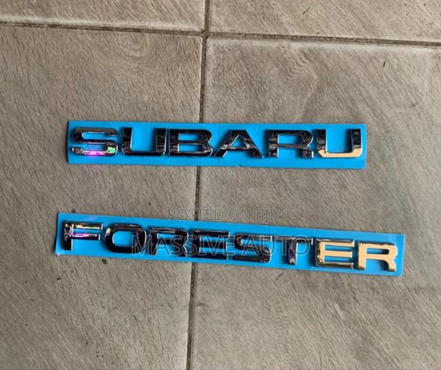 Subaru/ Forester Back Logo/ Emblem/ Subaru Forester Logo
