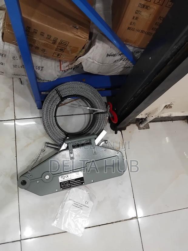 Heavy Duty Manual Wire Rope Pulling Hoist With Steel Cable - main view