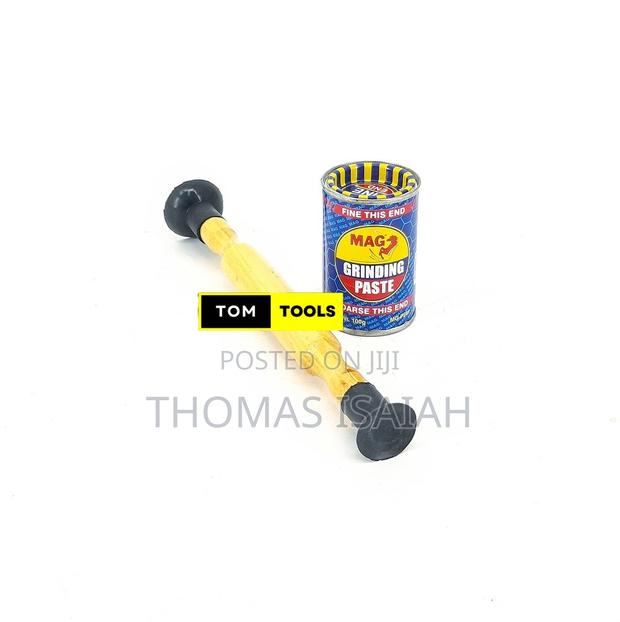 Double Ended Valve Grinding Lapping Stick and 100g Grinding Paste - thumbnail 2