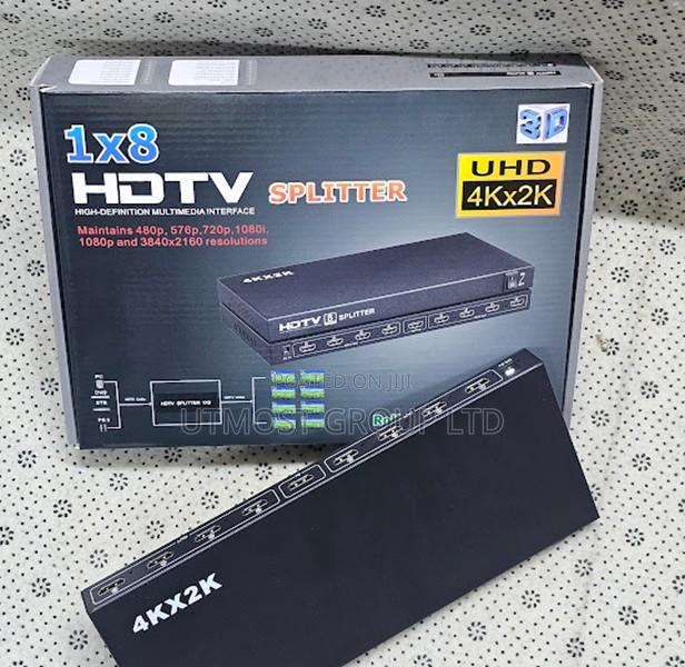 Hdmi Splitter 1 in 8 Out 1080p Multi Screen Hub