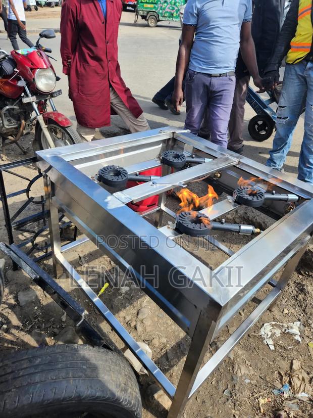 Four Burner Stainless - main view