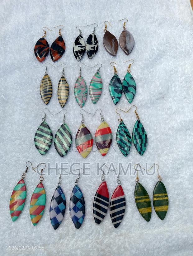 Handcrafted Polymer Clay Earings - thumbnail 6