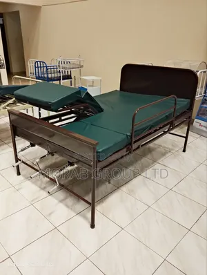Hospital Bed Three Crank With Mattress